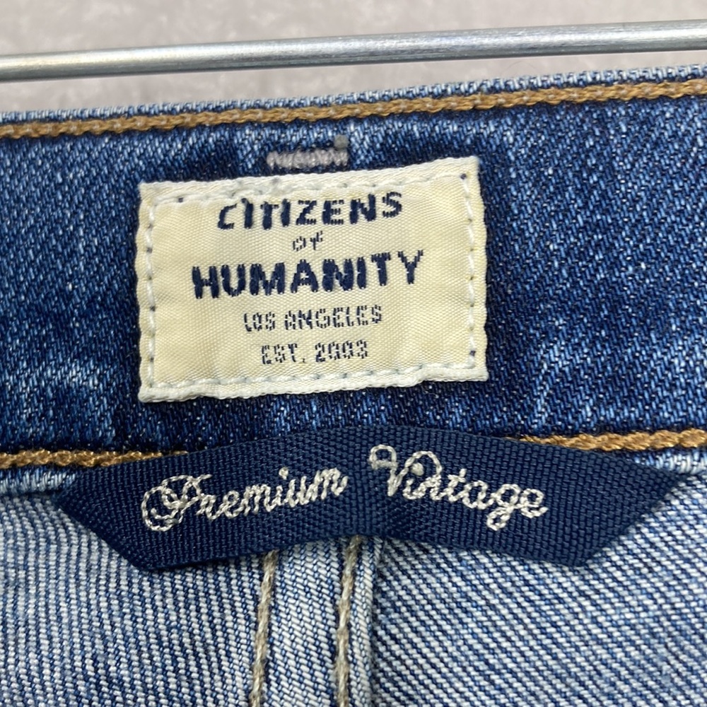 Citizens Of Humanity Blue Rocket High Rise Skinny Premium Vintage Jeans … - Picture 8 of 15